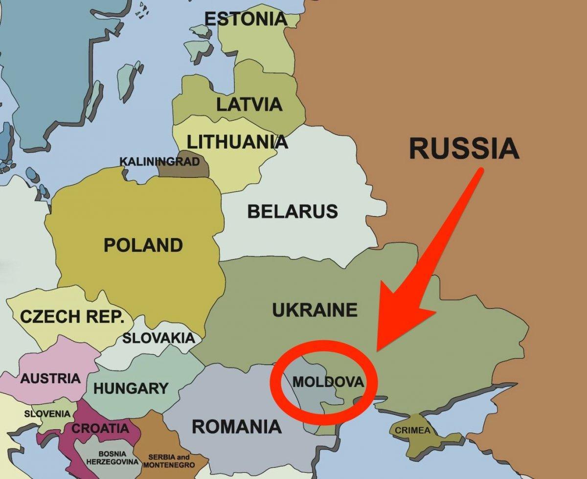 מפה של מולדובה